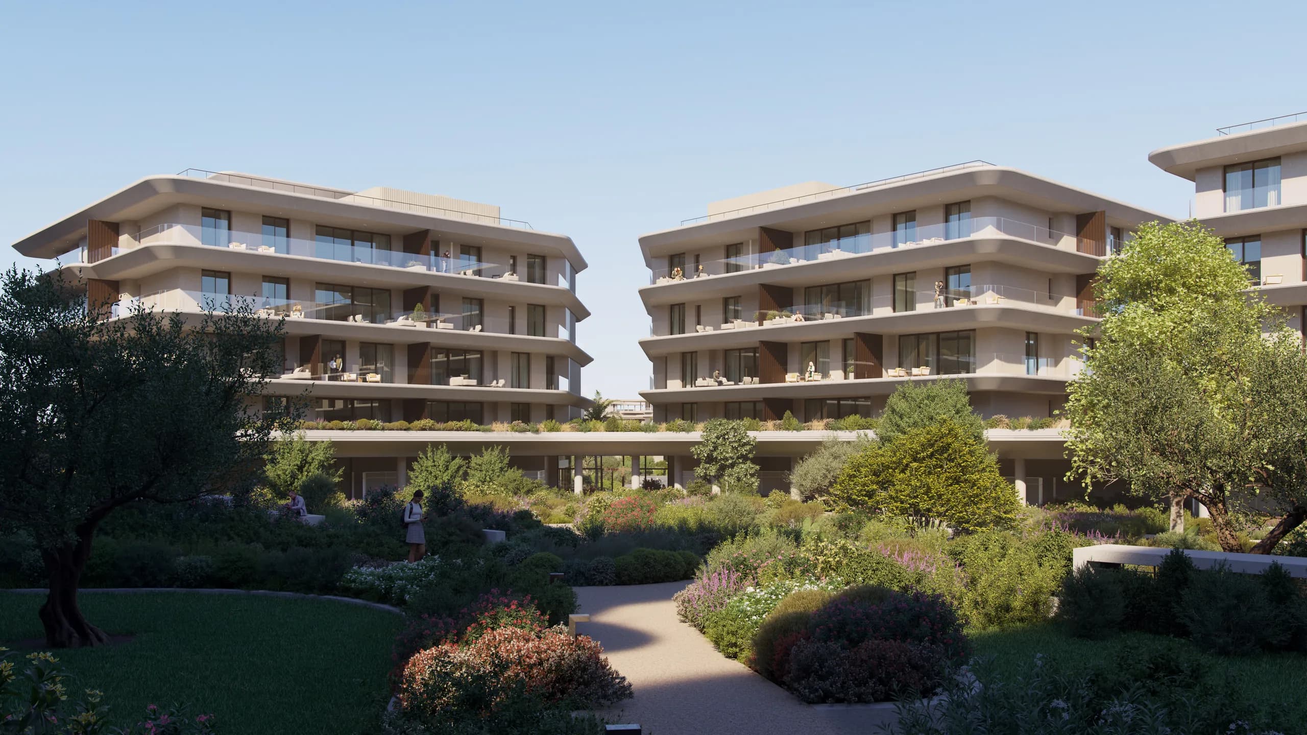 The courtyard