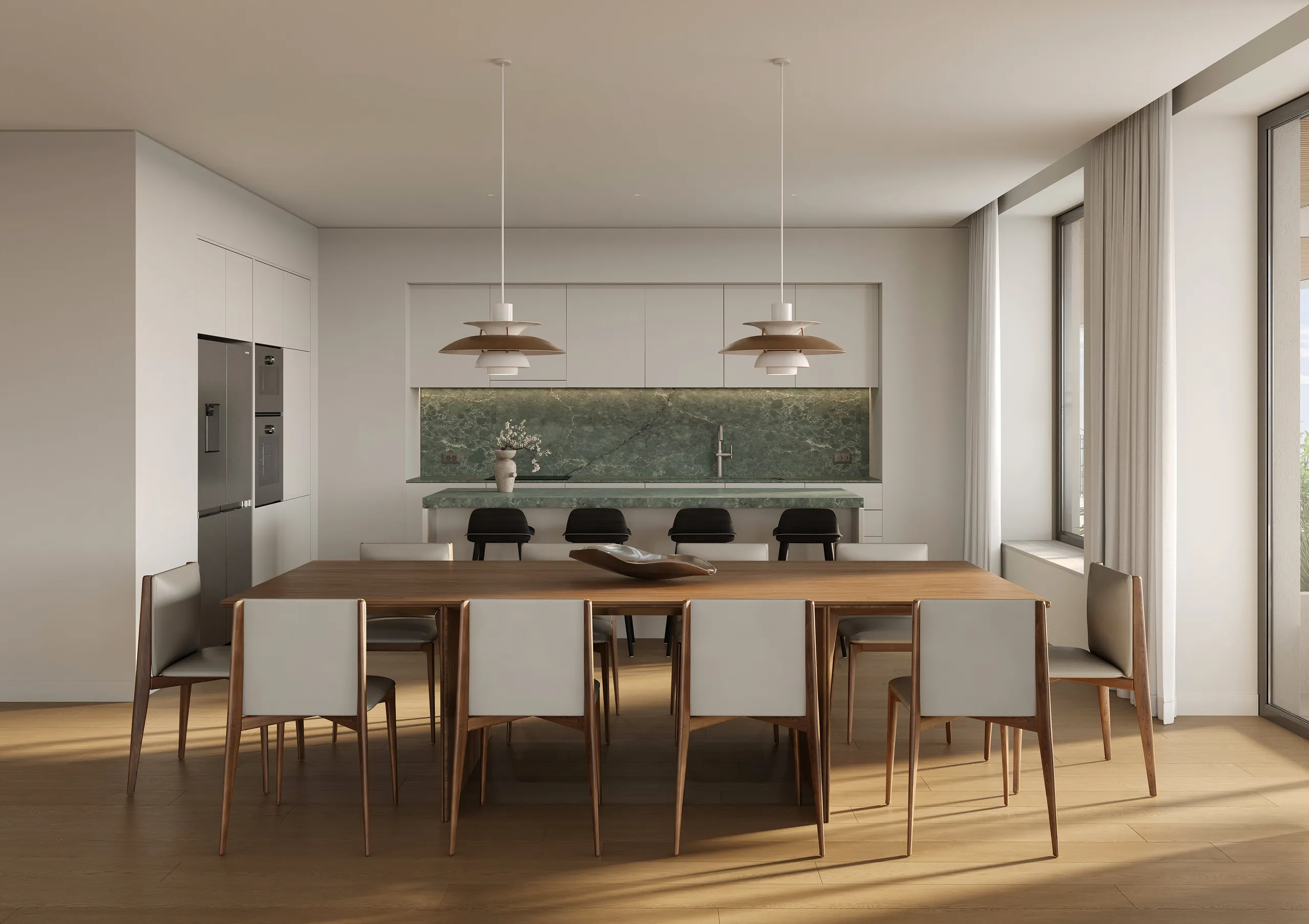 Typical kitchen