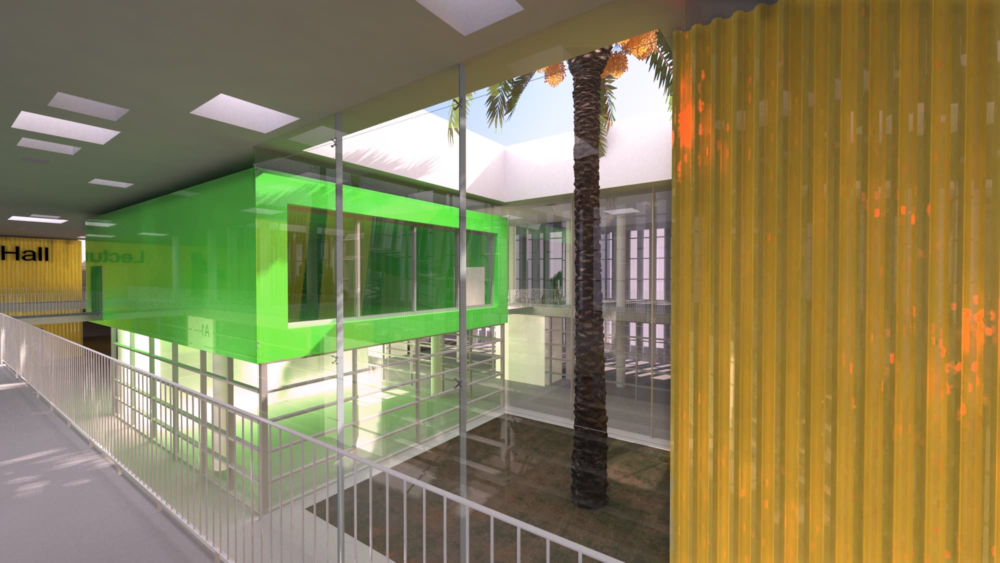 Department of Biological Sciences & Common Teaching Facilities - Atrium