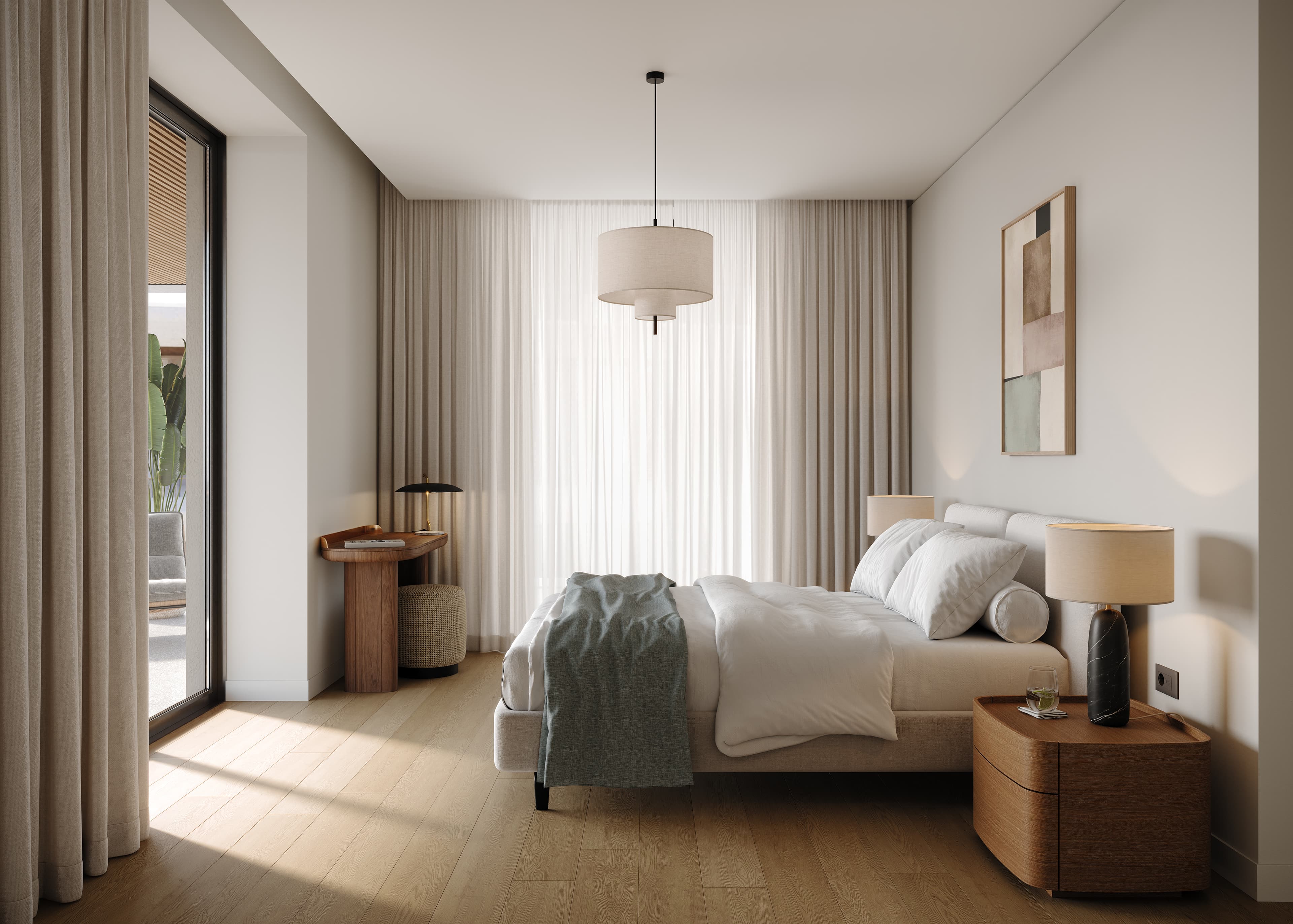Typical bedroom