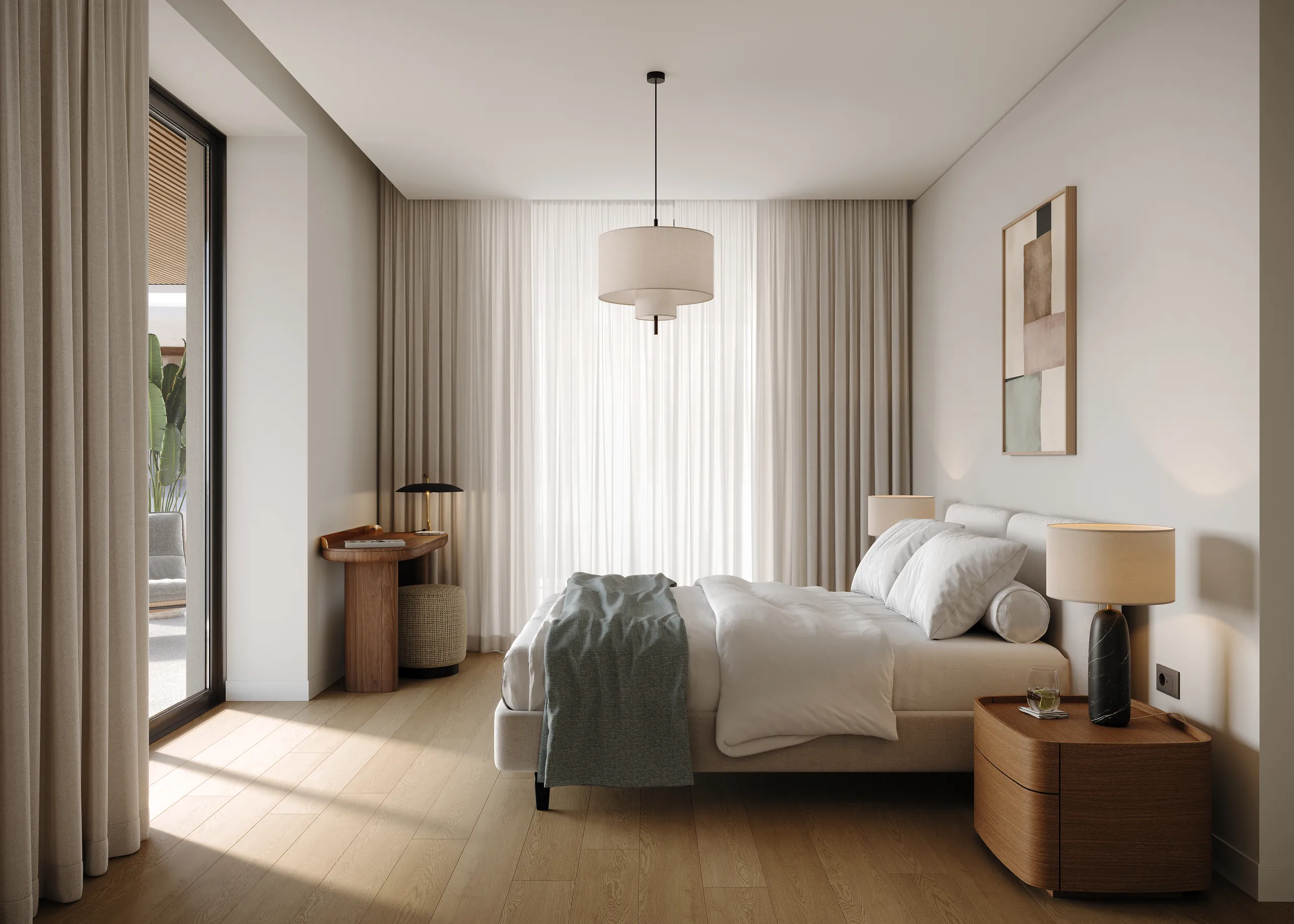 Typical bedroom