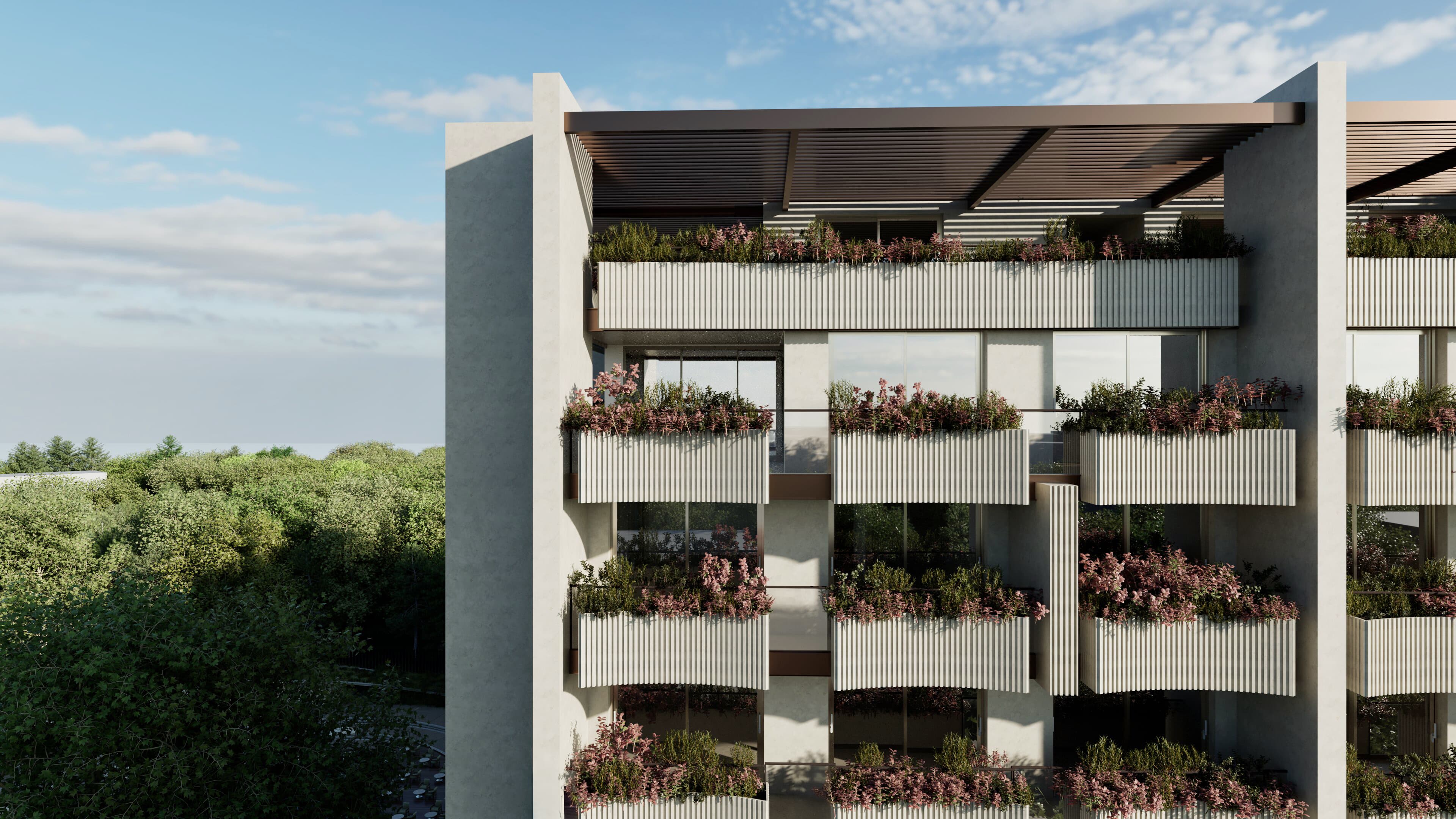 Carved Brutalism: Mixed-Used Housing Block in Varna, Bulgaria