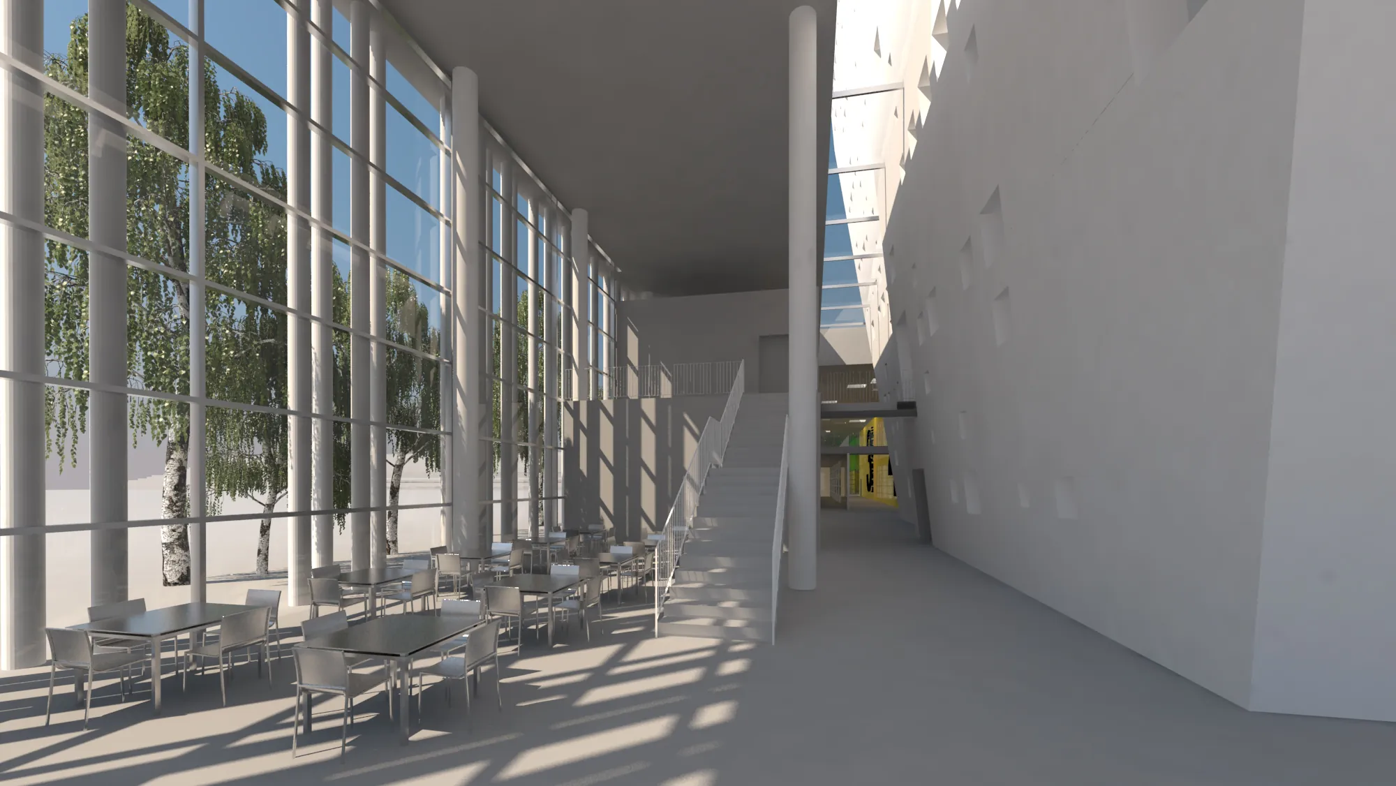 Department of Biological Sciences & Common Teaching Facilities - Entrance
