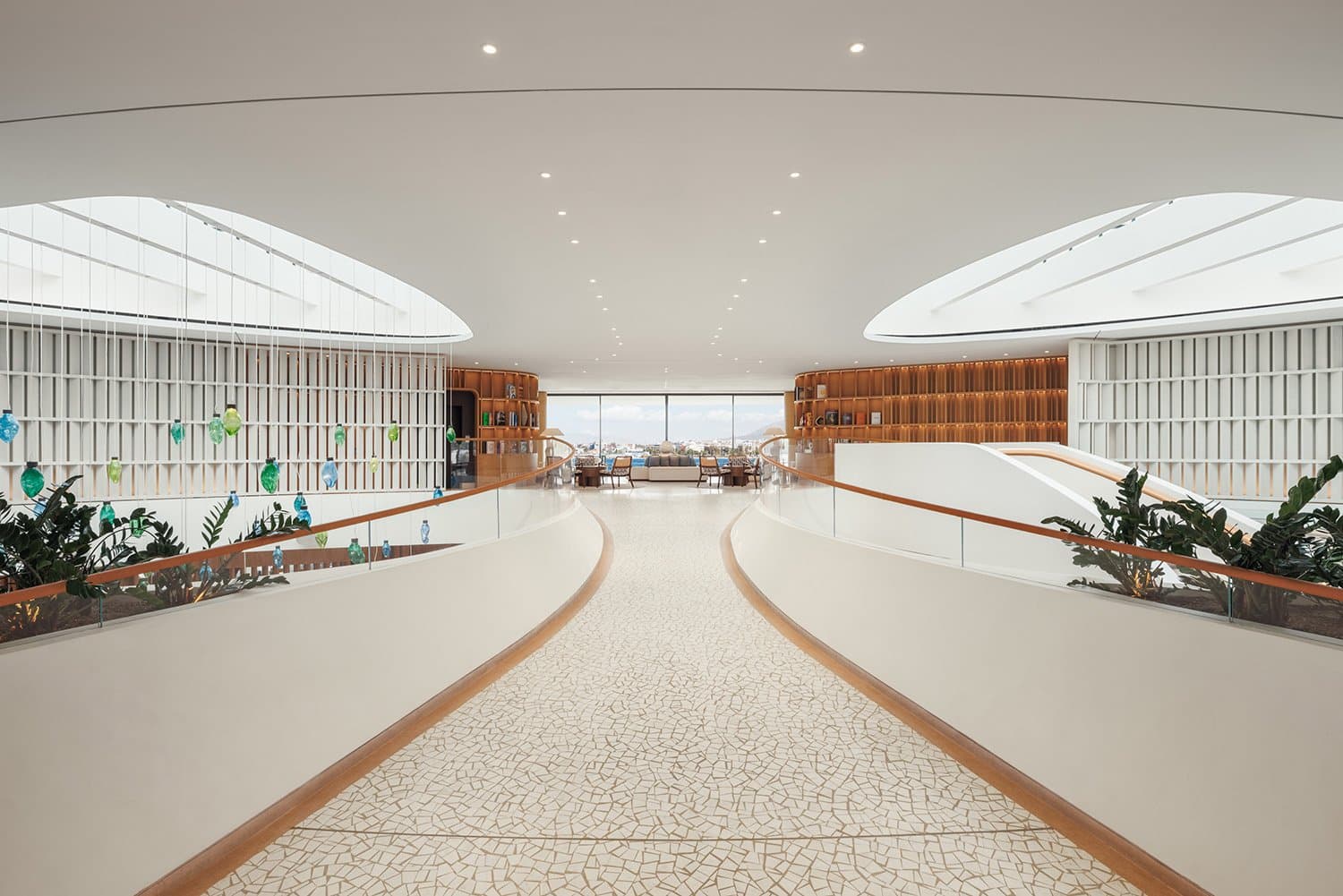 Main building — entrance interior
